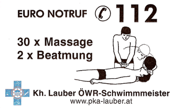 Karlheinz Lauber Notfallkarte
