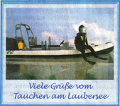 Karlheinz Lauber - Grüße vom Tauchen am Laubersee