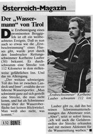 Karlheinz Lauber - Der Wassermann aus Tirol